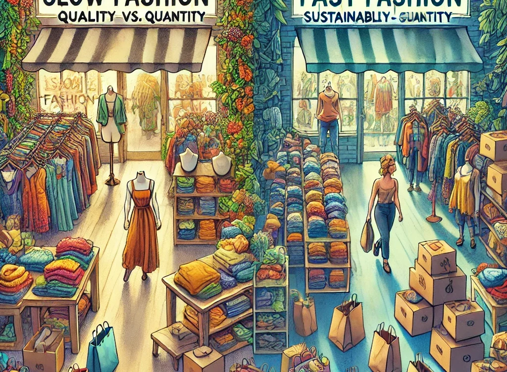 Slow Fashion vs. Fast Fashion: What’s the Difference?