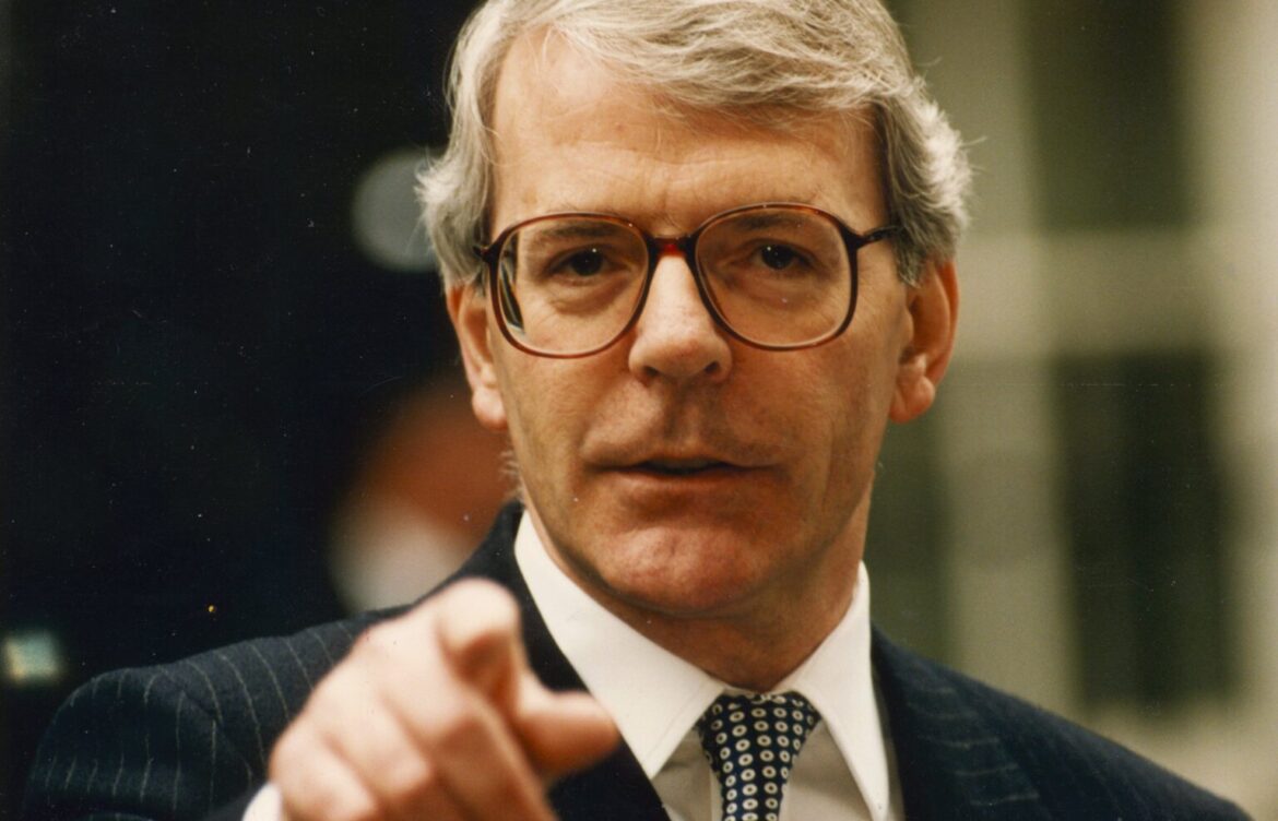 John Major UK Prime Minister from 1990 to 1997