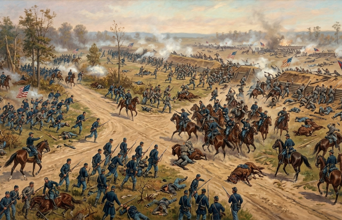 Battle of Five Forks: How Union Forces Shattered the Last Confederate Defense at Petersburg