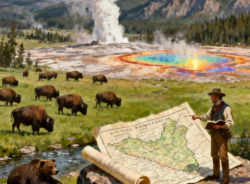 Establishment of Yellowstone National Park