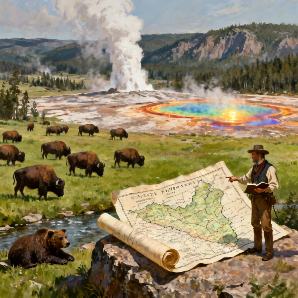 Establishment of Yellowstone National Park