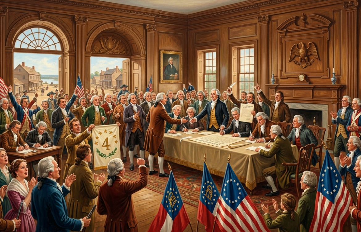 Georgia Ratifies the United States Constitution (January 2, 1788): The Fourth State Joins the Union