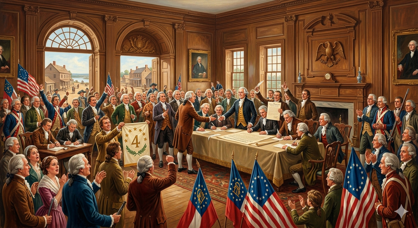 Georgia Ratifies Constitution