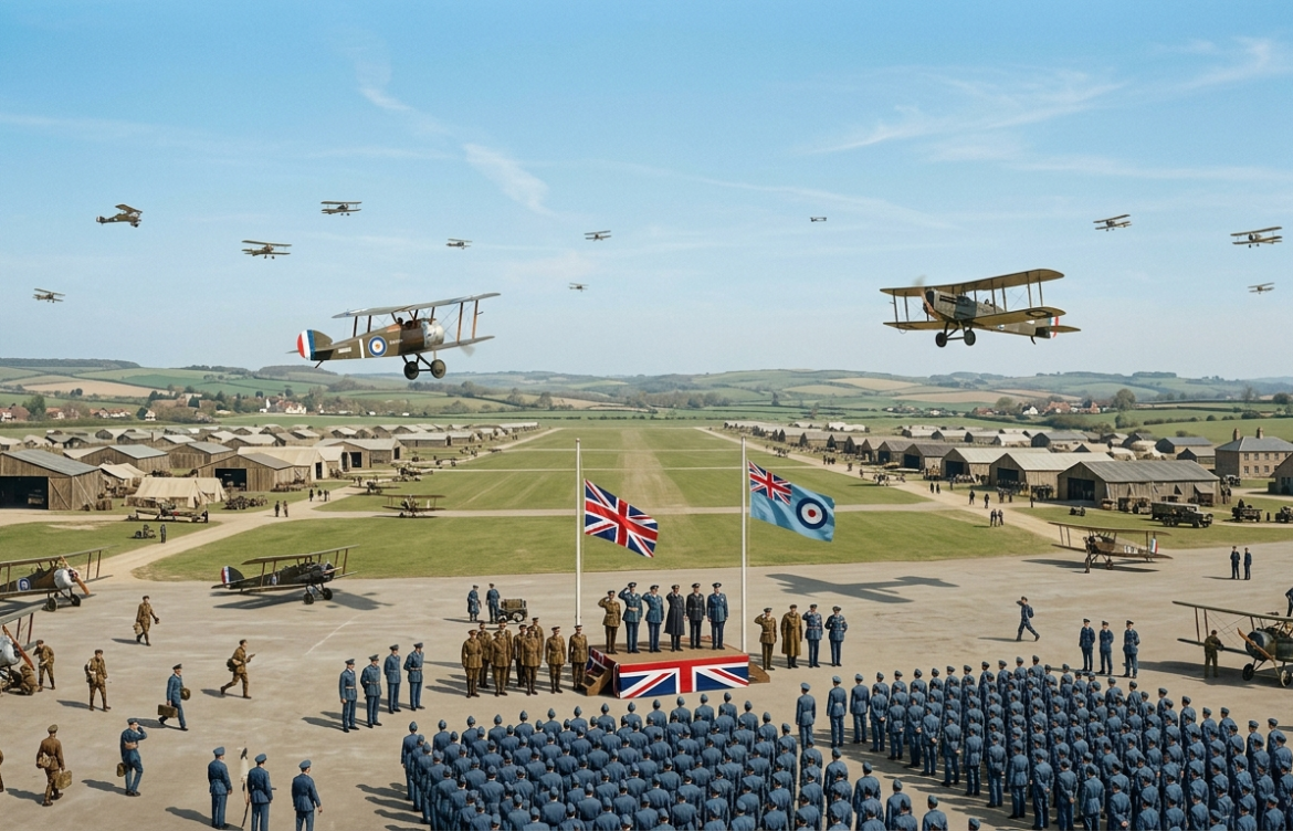 Royal Air Force Founded: How Britain Created the World’s First Independent Air Force on April 1, 1918