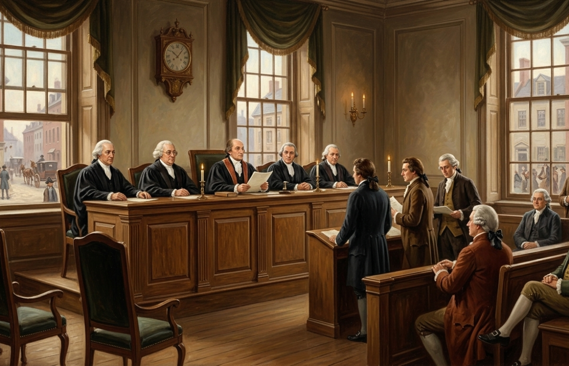 The First Supreme Court Session