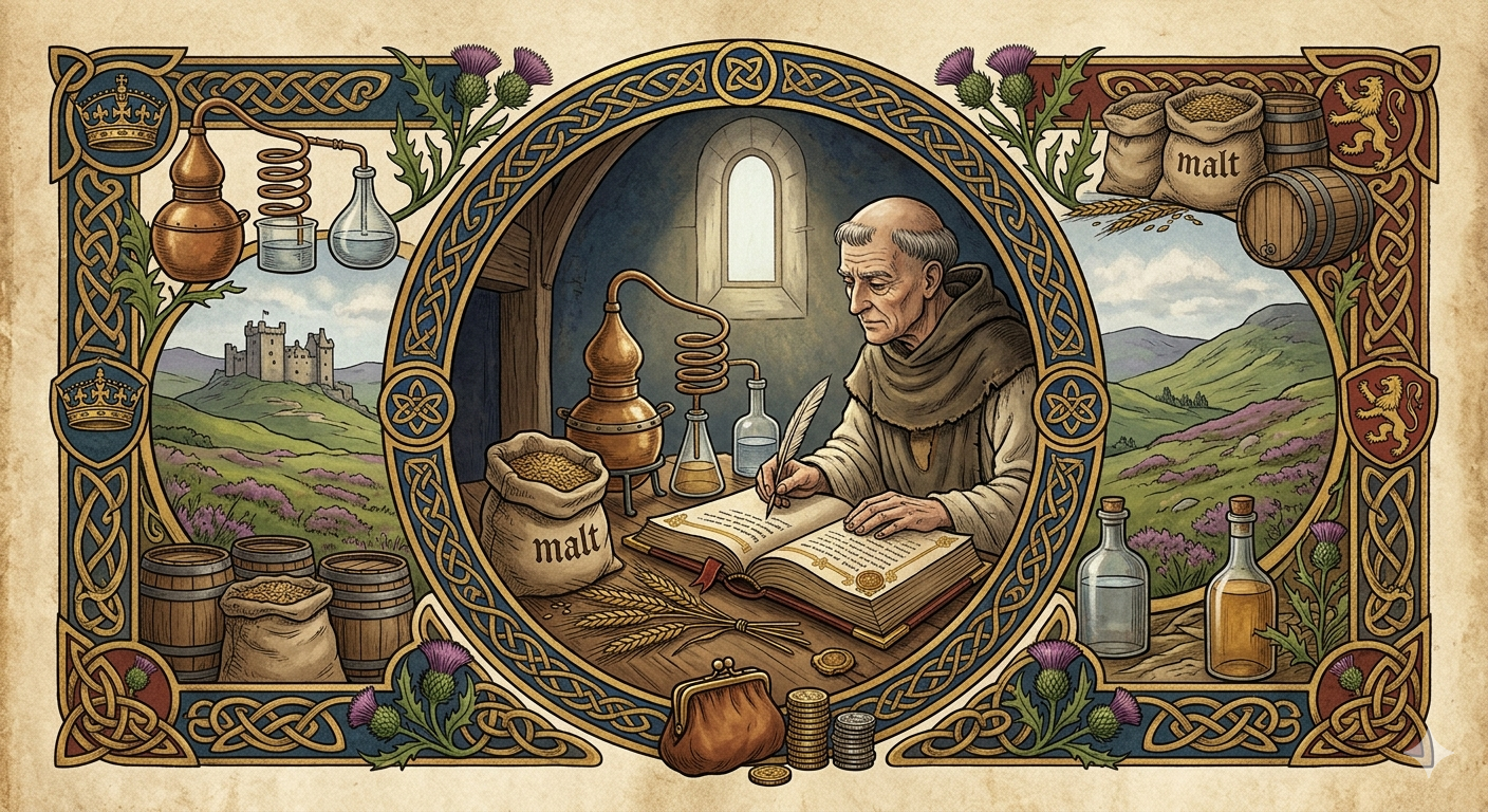 The First Written Record of Scotch Whisky