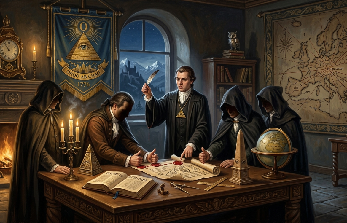 The Founding of the Illuminati: Adam Weishaupt’s Secret Society That Shaped Enlightenment Bavaria
