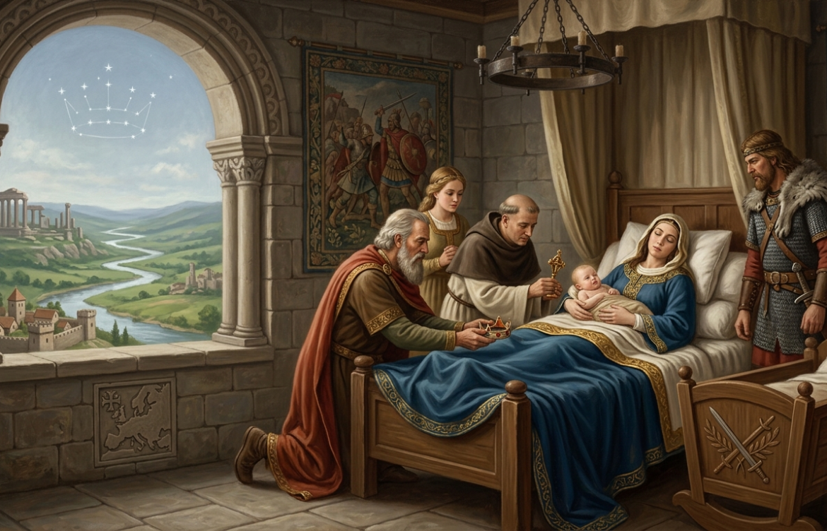 Charlemagne Born: The Birth of the Man Who Would Unite Europe and Forge the Holy Roman Empire