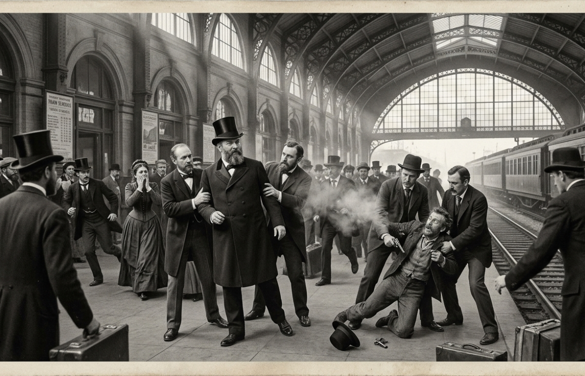 Garfield Shot: How a Delusional Office Seeker Shot President James A. Garfield on July 2, 1881, and Set America on the Path to Civil Service Reform