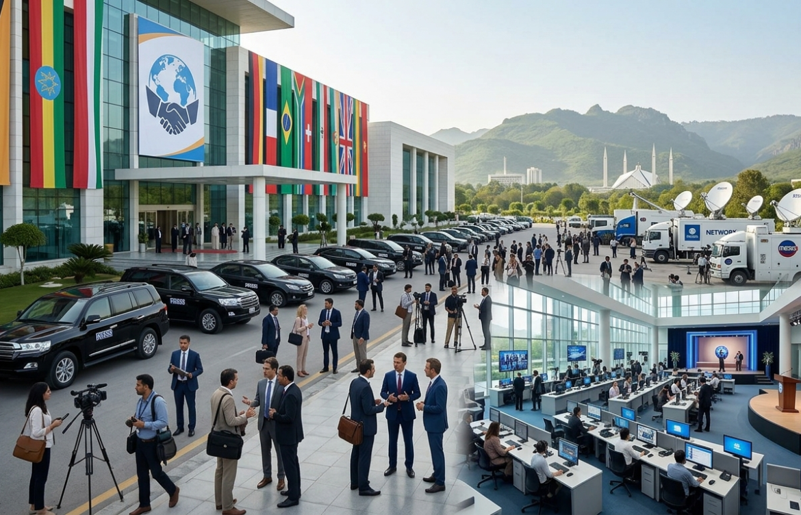 پاکستان کی شاندار میزبانی!اسلام آباد مذاکرات کی کوریج کے لیے آئے 300 سے زائد غیر ملکی صحافیوں کے لیے عالمی معیار کی سہولیات