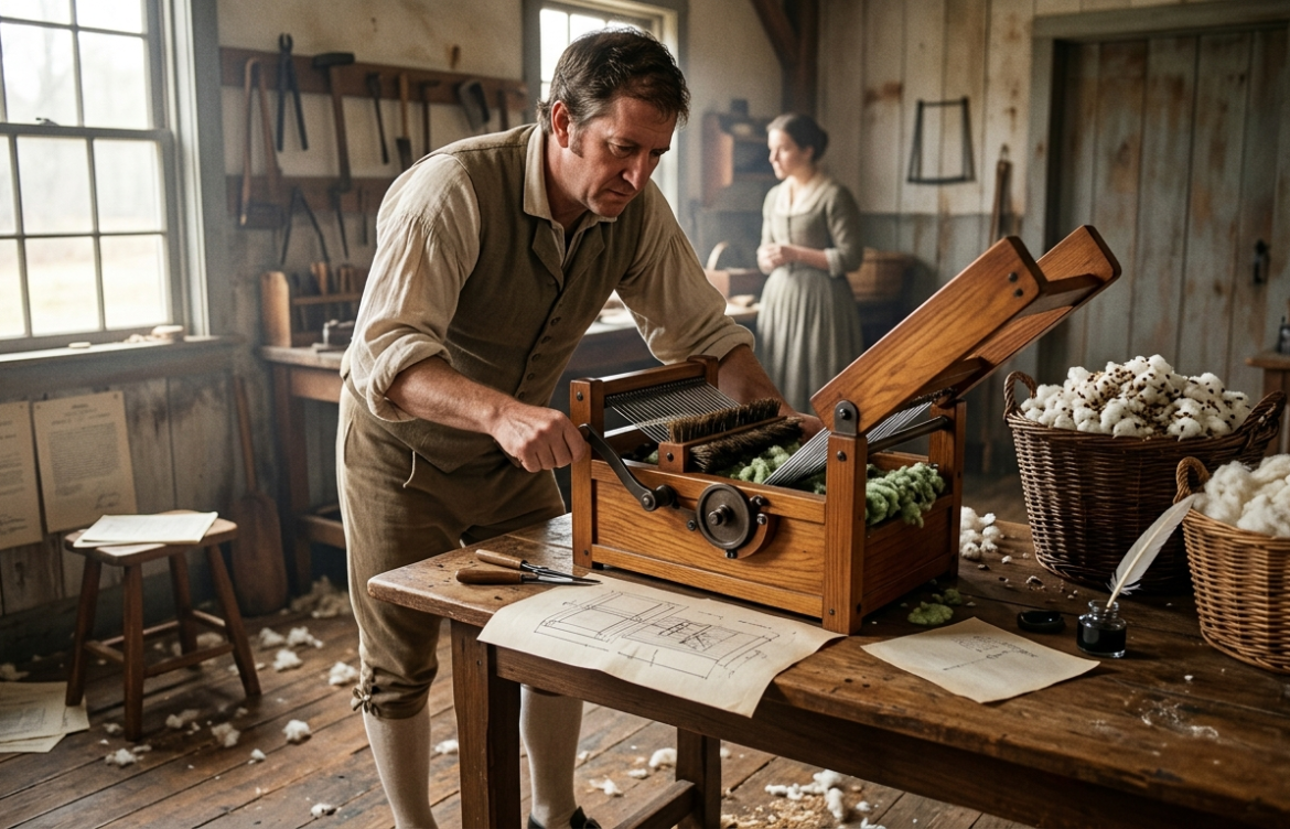 eli-whitney-patents-cotton-gin-1794-history-legacy