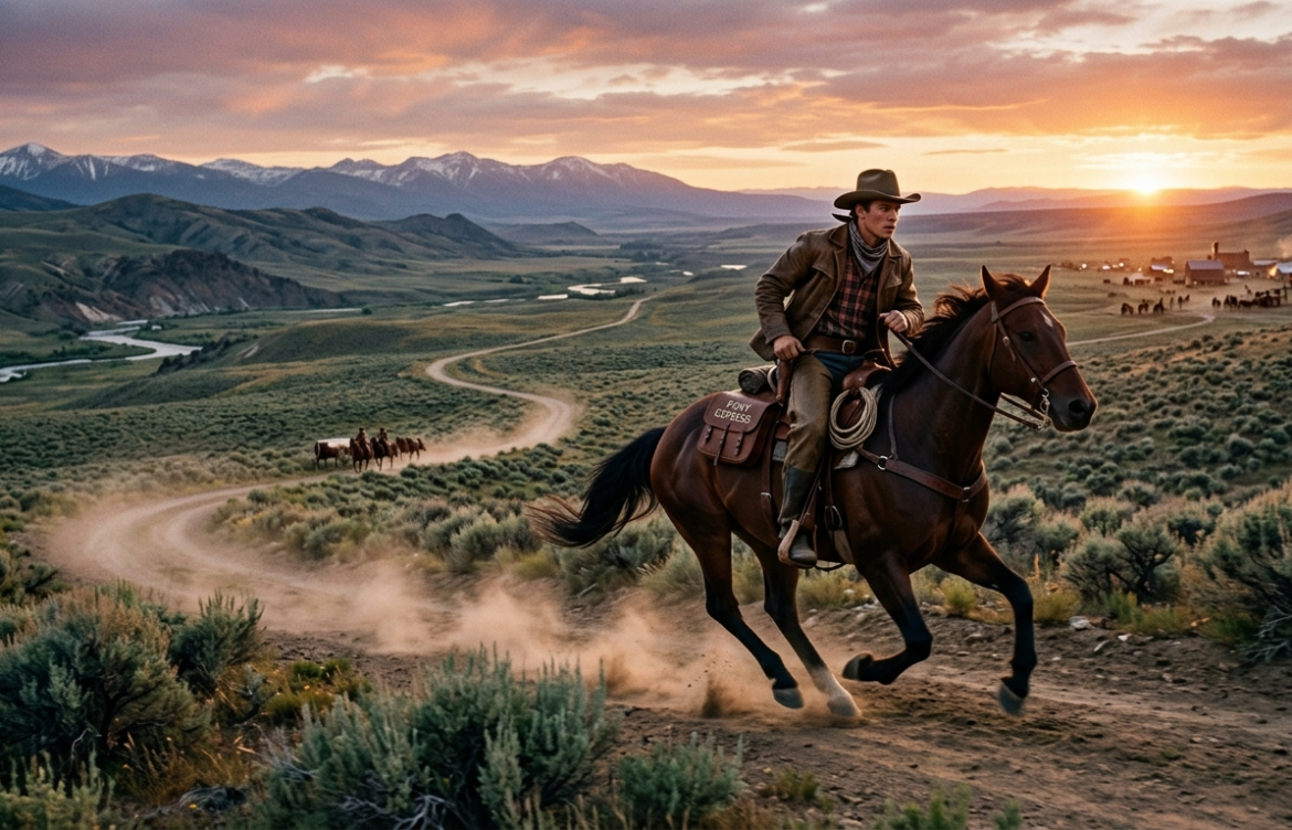 The Pony Express Begins