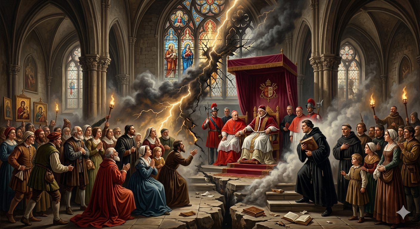 Martin Luther Excommunicated How Pope Leo X's Papal Bull Shattered Medieval Christianity on January 3, 1521