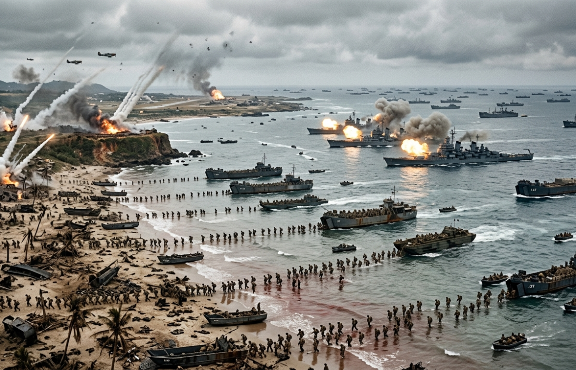 The Invasion of Okinawa (Operation Iceberg): The Largest Amphibious Assault in Pacific War History