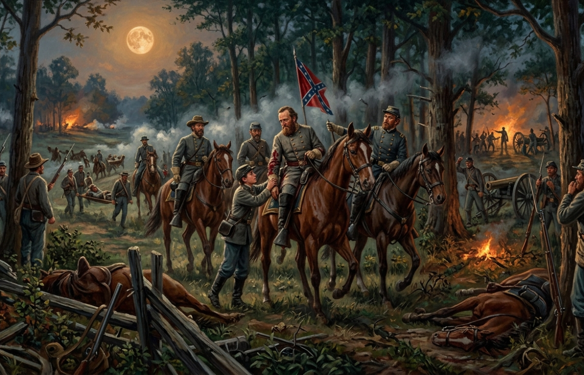 Stonewall Jackson Wounded The Night Friendly Fire Changed the Civil War Forever