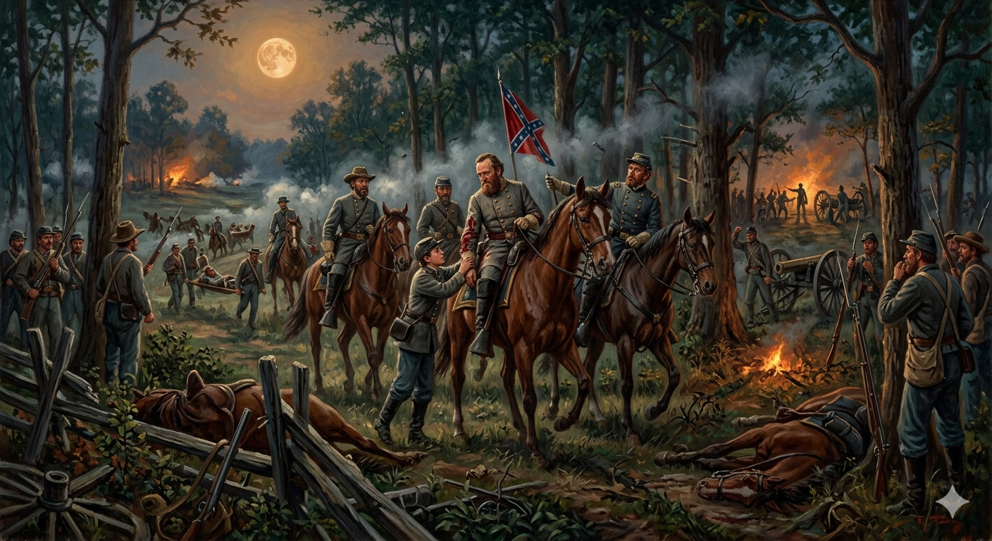 Stonewall Jackson Wounded The Night Friendly Fire Changed the Civil War Forever