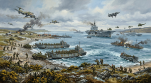 The Falklands War Begins