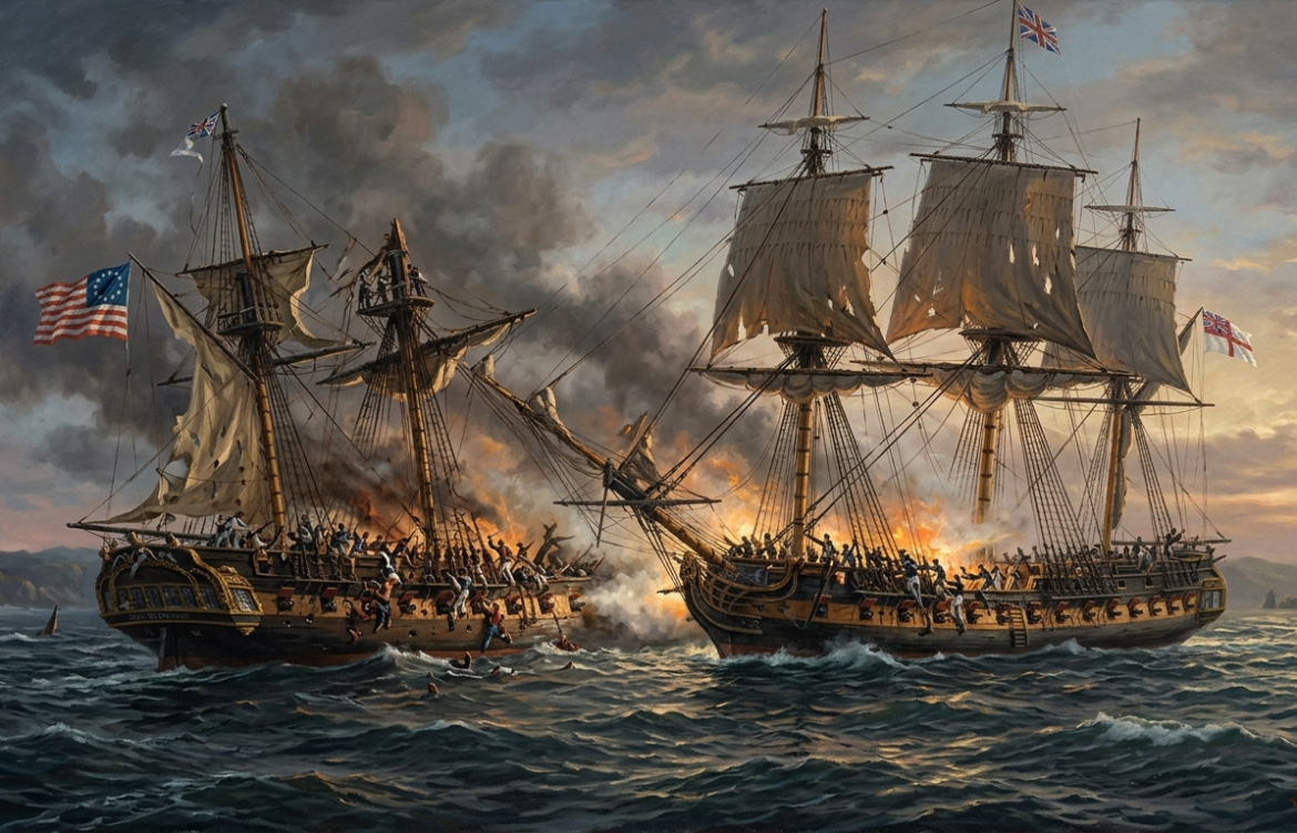 USS Chesapeake Captured