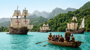 Columbus Discovers Dominica