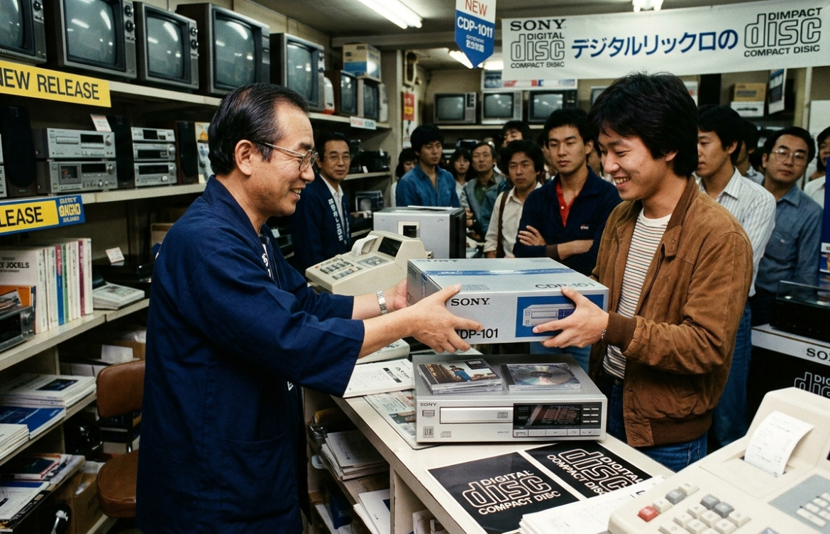 First CD Player Sold
