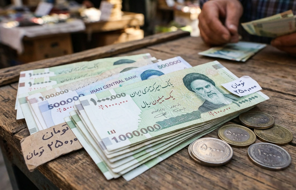 ایرانی ریال کی قیمت میں ریکارڈ اضافہ، نئی شرح جاری