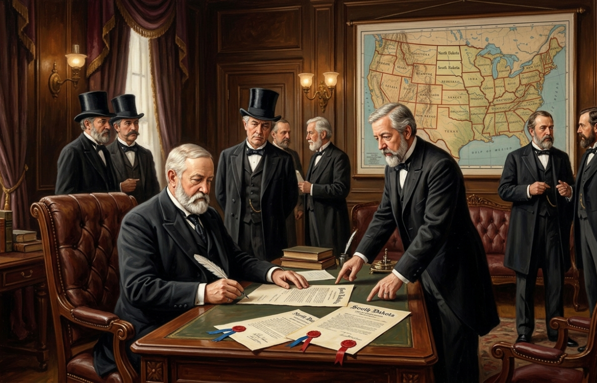 North and South Dakota: How Two States Were Born from One Territory on November 2, 1889