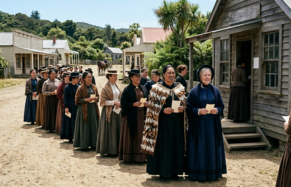 New Zealand Women Vote: How the World’s First Women’s Suffrage Nation Made History on November 28, 1893