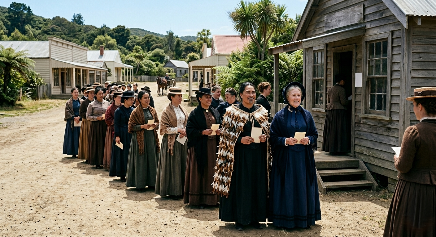 New Zealand Women Vote