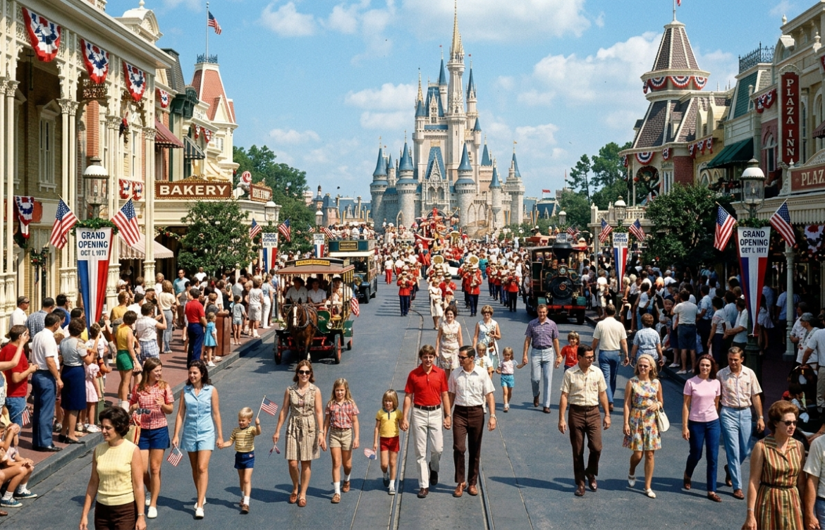 Walt Disney World Opens