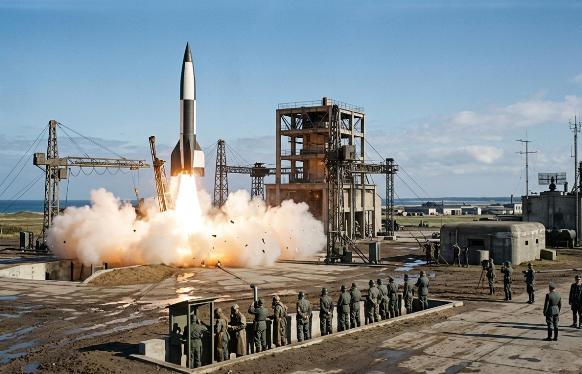 First V-2 Rocket Launch