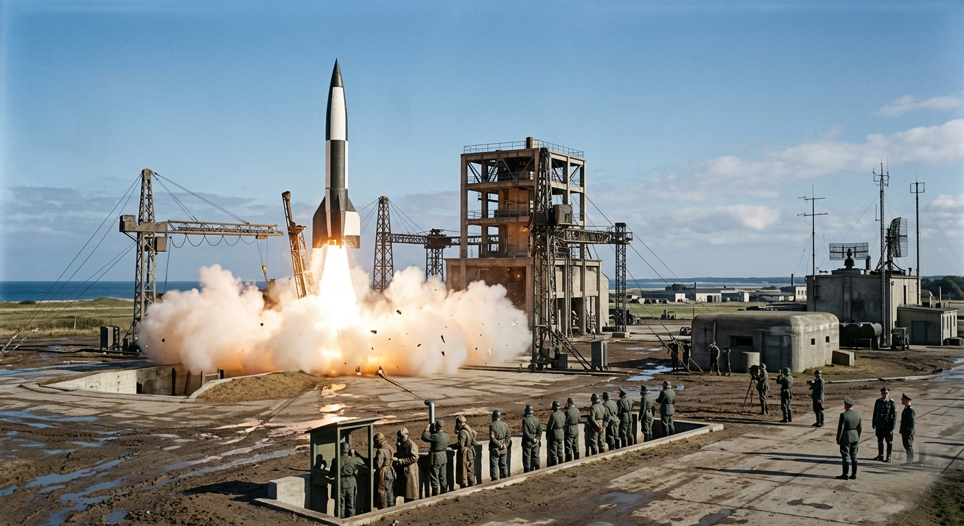 First V-2 Rocket Launch