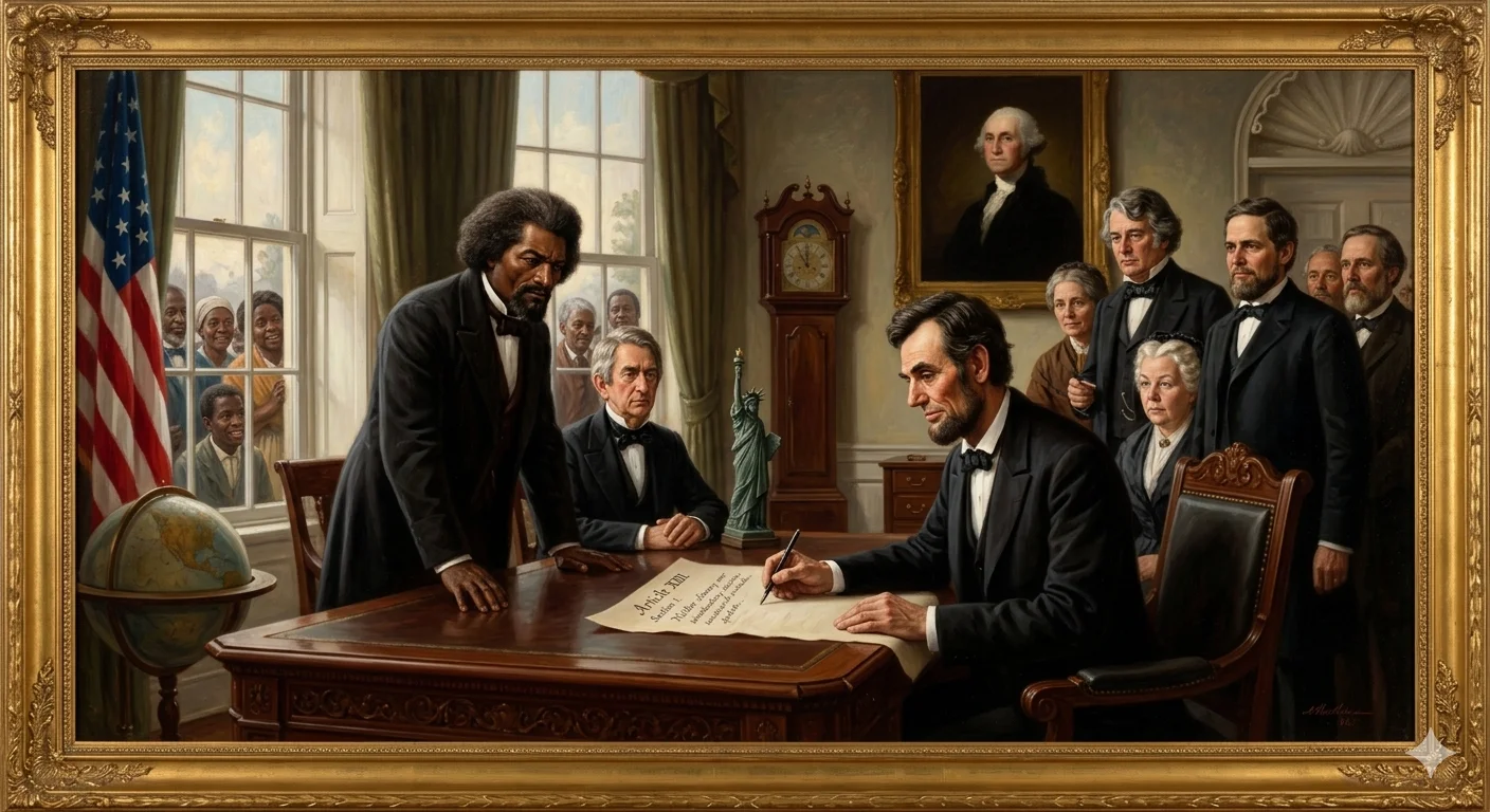 The 13th Amendment Signed