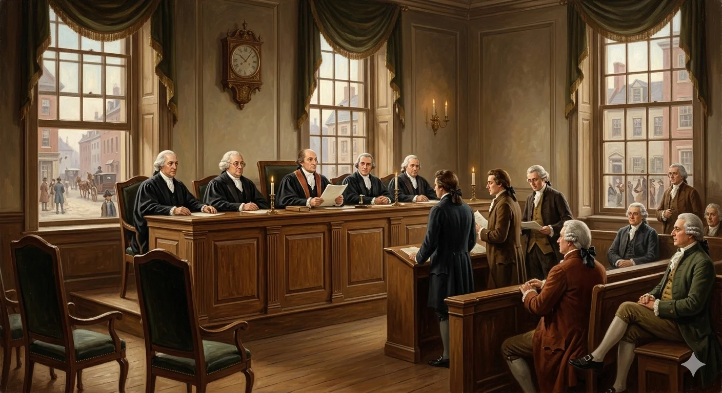 The First Supreme Court Session