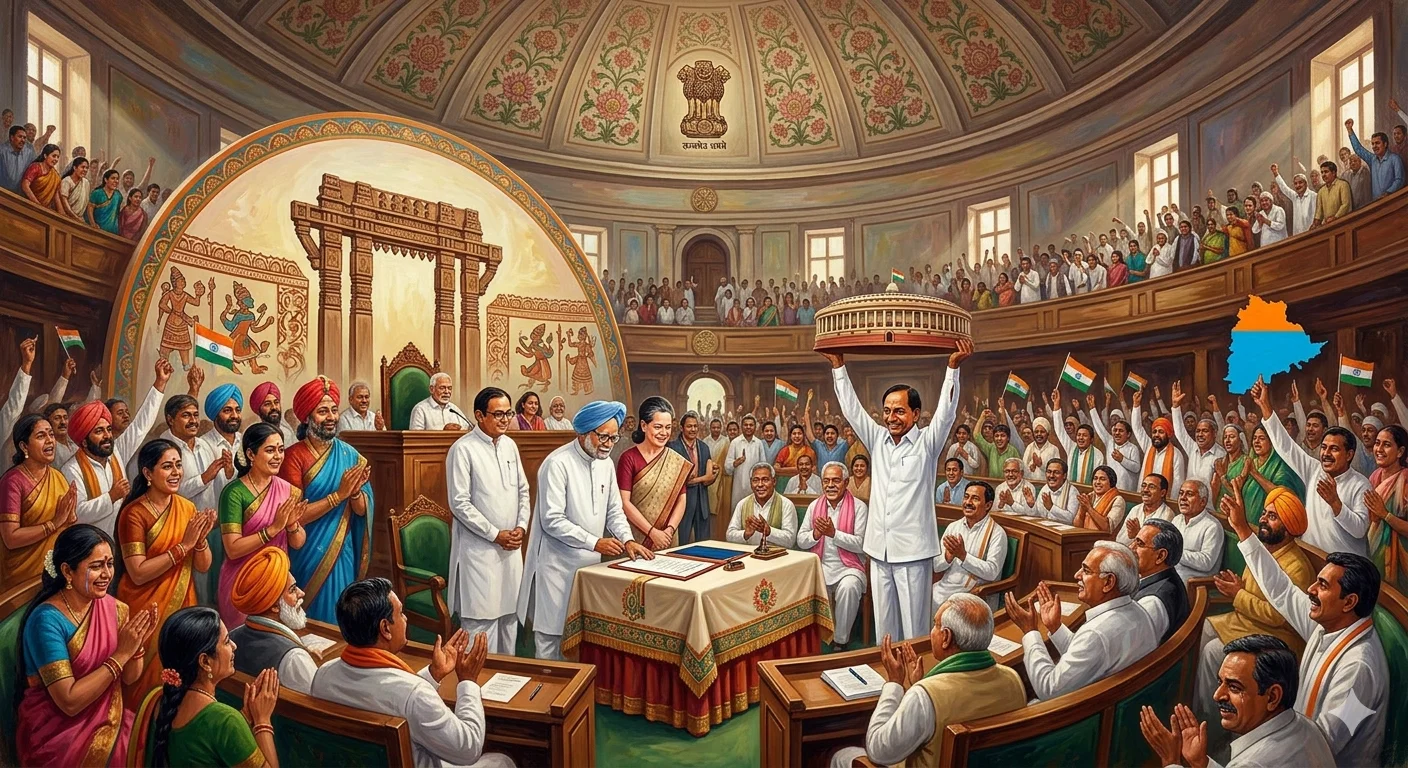 Telangana Formed