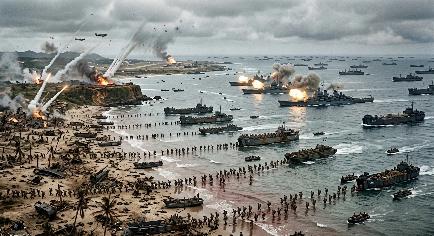 The Invasion of Okinawa (Operation Iceberg)