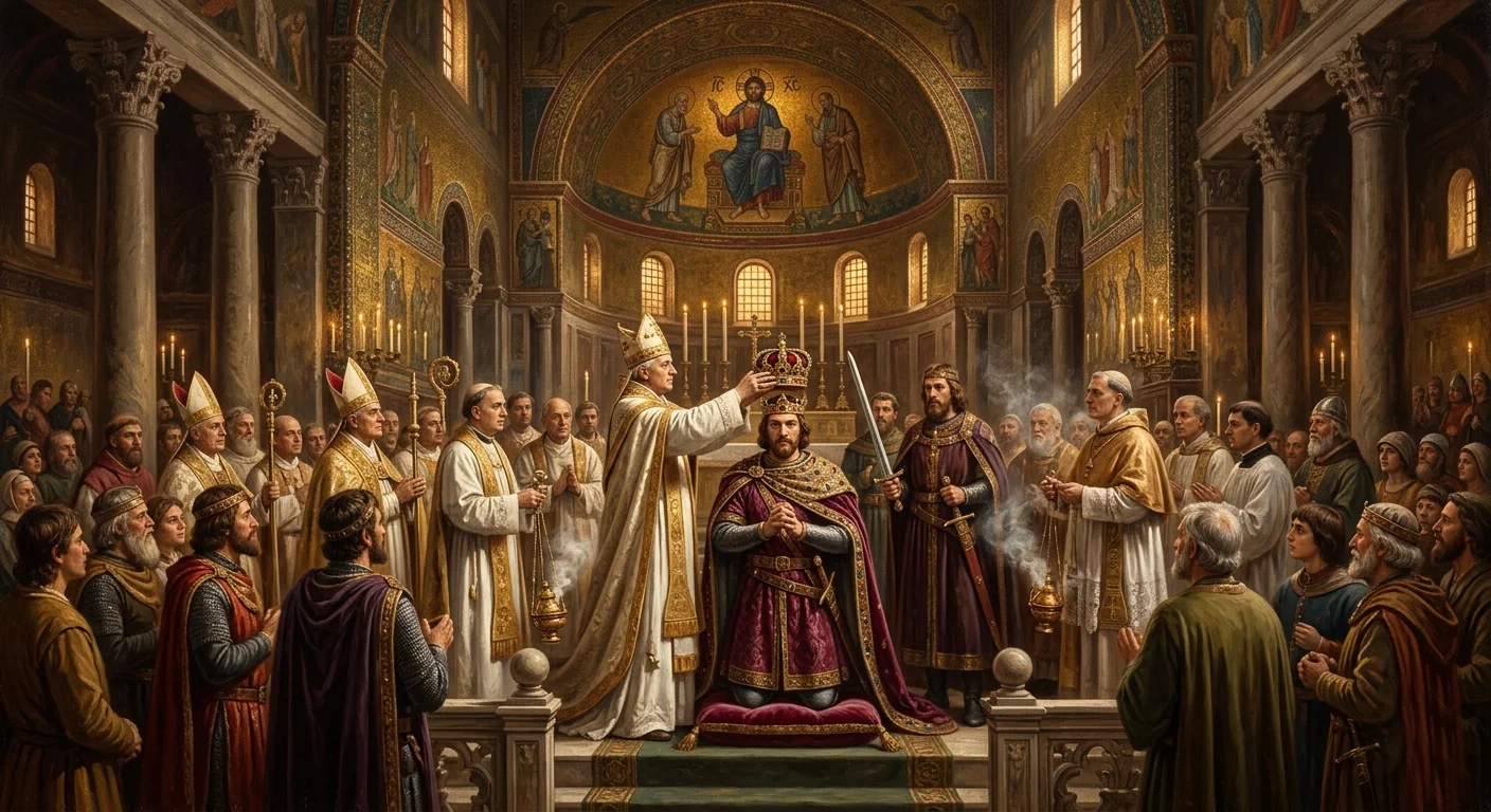 Otto, I was crowned Holy Roman Emperor
